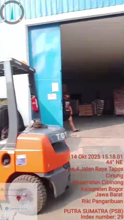 Poster video: Unload Bogor