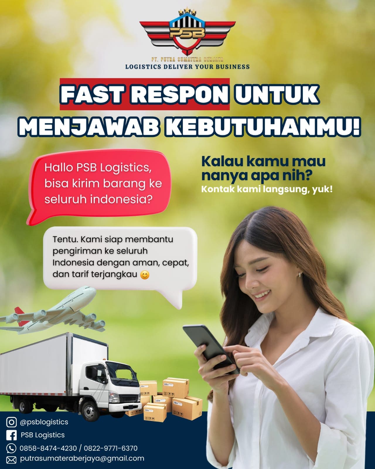 Fast Response Customer Service: Kirim Jadi Lebih Pasti